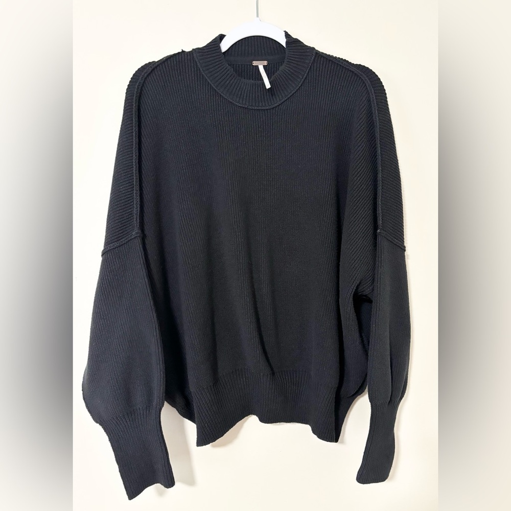 Free People Black Easy Street Sweater - Picture 11 of 11